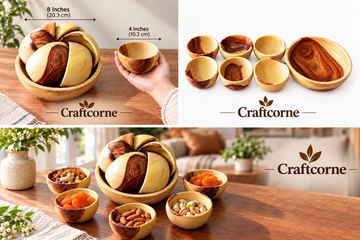 Wooden Bowl Set