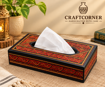 Wooden Naqshi Tissu Box
