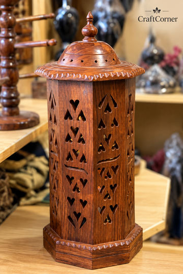 Handmade wooden Lamp