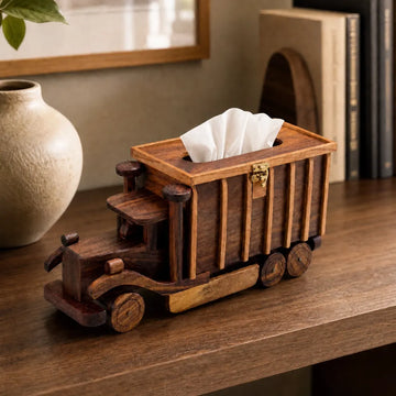 Miniature Truck with Tissue Box