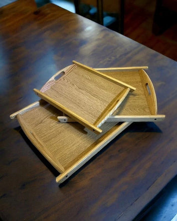 Woden Serving Tray Set of 3