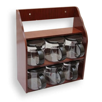 Wall Mounted Wooden Space Rack