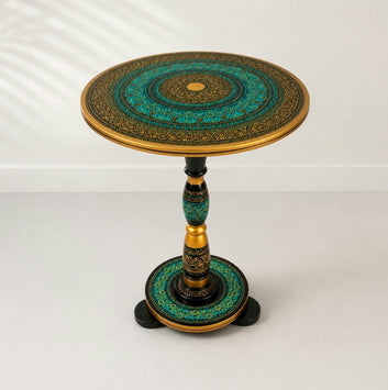 Hand painted Nakshi Art Coffe side tabel