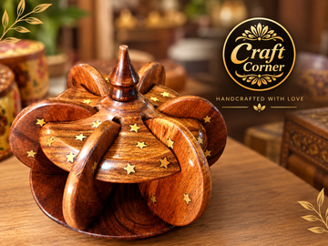 wooden Tea plate