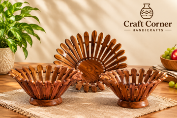 wooden Fruit tokri